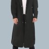 Adult Waterproof Long Raincoat Women Men Rain Coat Hooded for Outdoor Hiking Travel Fishing Climbing Thickened