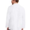 Medical Lab Coat Leo White Coat with 5 Pockets, Soft & 2-Way Stretch Fabric 5150