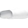PU-Coated Leather Clogs for Women - Arch Support, Durable, Closed-Back, APMA-Approved Slip-On Shoes