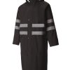 Safety Raincoat ALBATROSS PLUS Long Hooded Waterproof Emergency Rain Jacket Poncho for Men Women Adults