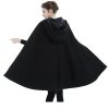 Cape Coat Women Hooded Poncho Cloak Vintage Plus Size Outwear Winter