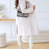 Women's Winter Lapel Double Breasted Office Work Long Wool Pea Coat Overcoat