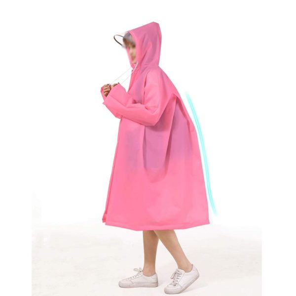 4 in 1 Raincoat Long Full Body Rainproof Single Men and Women Bicycle Adult Poncho