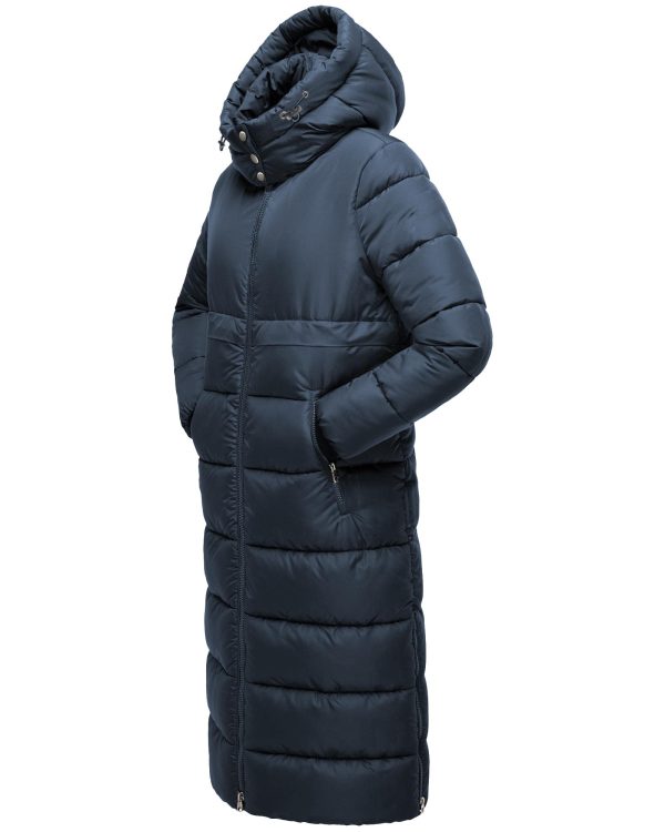 Womens Winter Maxi Long Parka Coats Puffer Down Quilted Jacket with Hood