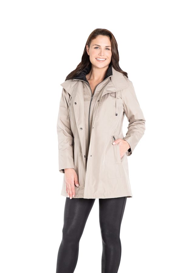 Women's Raglan Sleeve Jacket W/Removable Hood