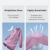 Women's Long Packable Raincoat Waterproof Rain Jacket Lightweight Outdoor Windbreaker with Hood
