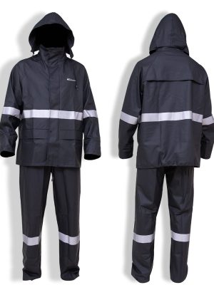 Rain Suits for Men Waterproof Work Heavy Duty Rain Suit Rain coats Rain Gear Jacket and Pants Rainwear