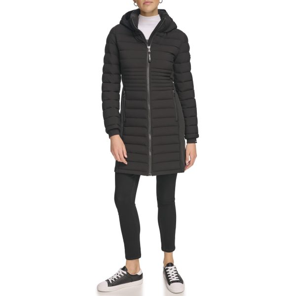 Women's Long Light-Weight Puffer Jacket