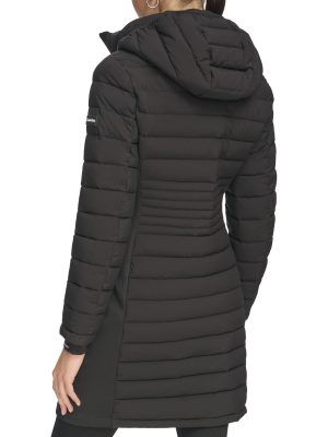Women's Long Light-Weight Puffer Jacket