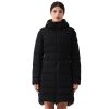 Women's Winter Warm Packable Long Lightweight Hooded Outwear Pockets Puffer Coat Parka Jacket