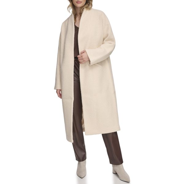 Women's Long Coat with Belt