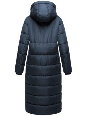 Womens Winter Maxi Long Parka Coats Puffer Down Quilted Jacket with Hood