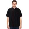 2 Pack Unisex Chef Coat Short Sleeve Chef Jacket Costume for Men Women