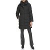 Womens Bib-front Long Puffer