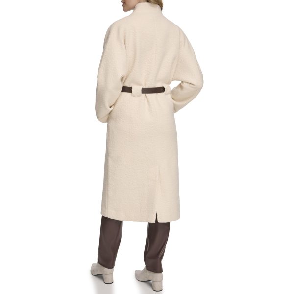 Women's Long Coat with Belt