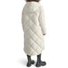Women's Hooded Diamond Quilt Long