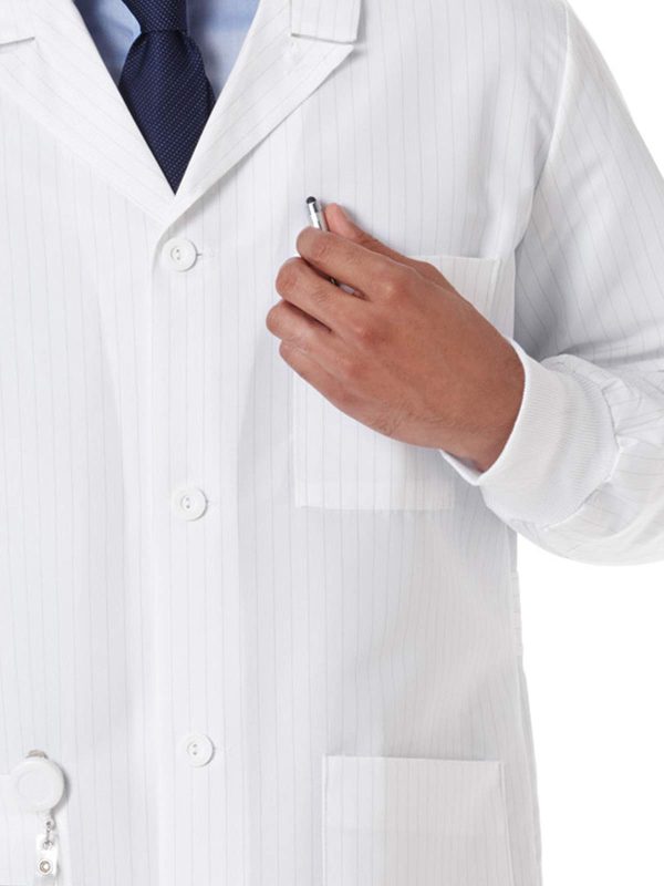 11653-011-L  Fluid-Resistant Antistatic Lab Coat, Large