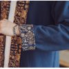 Mens Long Kimono Cardigan Open Front Print Cotton Linen Trench Coat