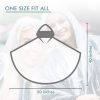 Rain Poncho with Hood for Adults, Disposable Rain Poncho Adult Emergency Raincoats Disposable