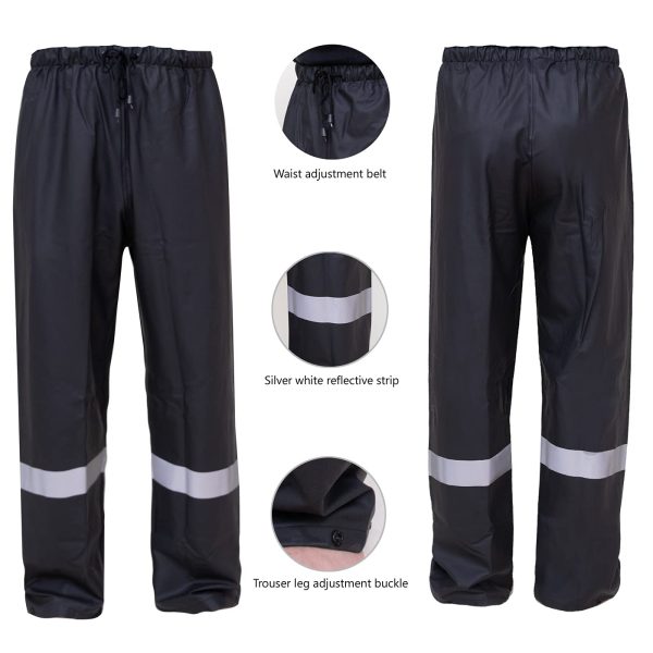 Rain Suits for Men Waterproof Work Heavy Duty Rain Suit Rain coats Rain Gear Jacket and Pants Rainwear