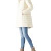 Women Puffer Jacket Reversible Spring and Winter Fashion Warm Quilted Long Hooded Padded Bubble Coat