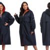 100% Waterproof Swim Parka, Hooded Warm Scuba Coat Surf Jacket for Men and Women