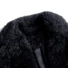 Women Faux Fur Winter Coats Comfort Warm Outerwear Open Front Long Cardigan Overcoat Jacket