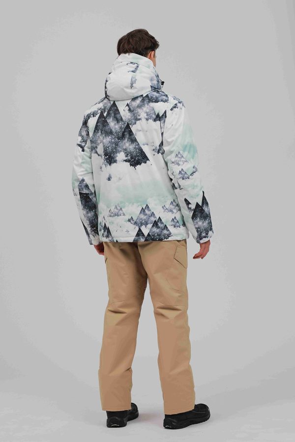 Men's Ski Suit Waterproof Snowsuit Winter Ski Jacket and Pants Set Outdoor Warm Snow Snowboard Suit