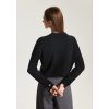 Womens Super Lightweight Worsted Deep V-Polo Cashmere Sweater Pullover for Spring and Summer Keep 37.5 Warm
