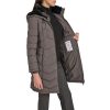 Women's Long Chevron Bib-Front Lightweight Jacket