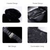 Puffer Jacket Women Winter Fur Lined Coat with Long Fur Collar Hooded Cold-resistant, Warm Bubble Overcoat