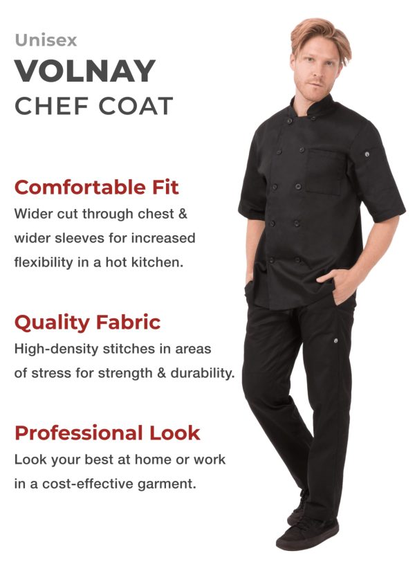 Unisex Volnay Chef Coat