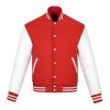 Varsity Jacket Baseball Letterman Jacket– Wool and Leather Premium Quality Unisex Basketball Jacket