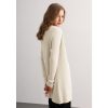 Cashmere Women’s Front Fashion Cardigan for Annual Lightweight Mid-Length Cashmere Coat