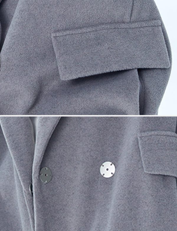 Winter Women's Casual Lapel Basic H-shaped Long Coat