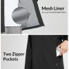 Womens Rain Jacket Waterproof Lightweight Hooded Windbreaker Hiking Traveling Outdoor Raincoat