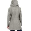 Women's Double Breasted Peacoat with Removable Hood