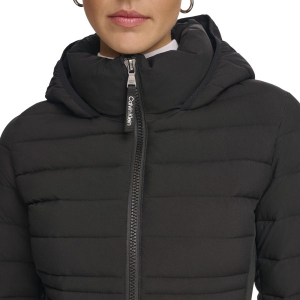 Women's Long Light-weight Puffer Jacket