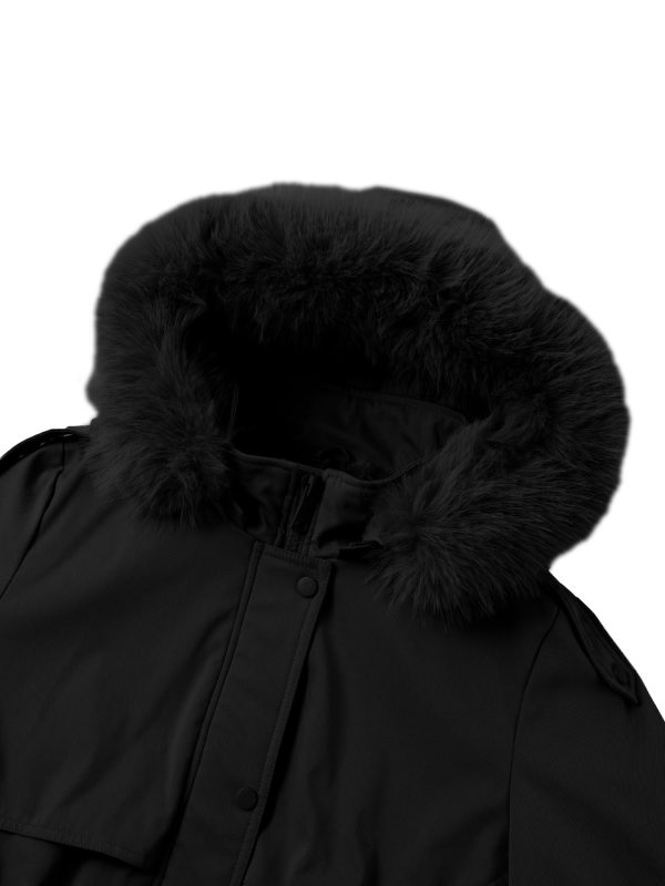 Women's Plus Size Parka Jacket Long Winter Warm Hooded Zipper Coat D-3108plus Red 5X