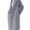 Winter Women's Casual Lapel Basic H-shaped Long Coat