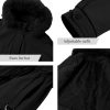 Women's Plus Size Parka Jacket Long Winter Warm Hooded Zipper Coat D-3108plus Red 5X