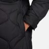 Sportswear Essential Women's Quilted Trench Jacket (US, Alpha, Medium, Regular, Regular, Black/White)