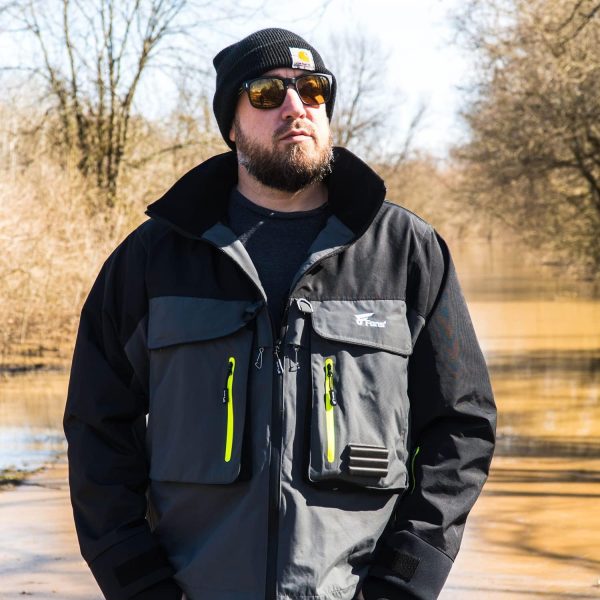 Fishing Wading Jackets Breathable Waterproof Fishing Rain Jackets for Men&Women
