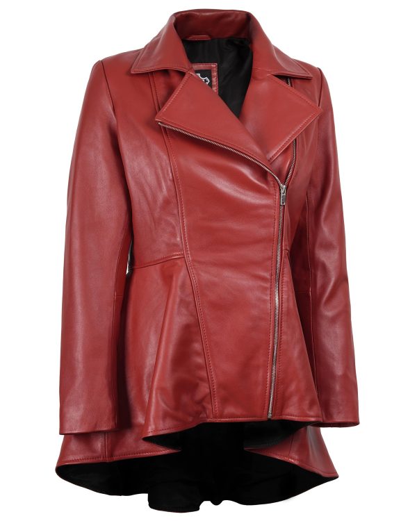 Leather Jacket Women - Real Lambskin Leather Jackets For Womens Stylish Leather Jacket for All Seasons