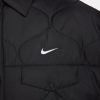 Sportswear Essential Women's Quilted Trench Jacket (US, Alpha, Medium, Regular, Regular, Black/White)