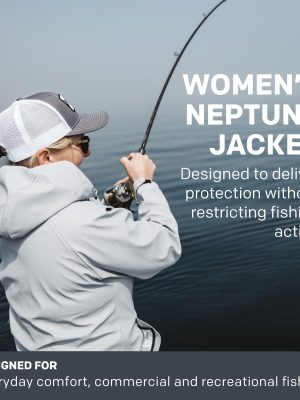 Women’s Neptune Commercial Fishing Jacket | Waterproof, Adjustable