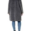 Women's Kiara Loose-Fit Long Faux Fur Coat