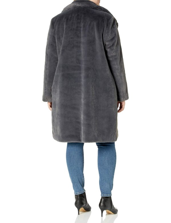 Women's Kiara Loose-Fit Long Faux Fur Coat