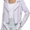 Women's Belted Faux Leather Moto Jacket (Regular & Plus Size)