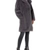 Women's Kiara Loose-Fit Long Faux Fur Coat